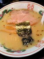 「鶏そば（700円）」@鶏そば専門店 前略。まるきゅうの写真