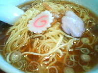 「中華ソバ/麺カタメ（￥500）」@赤坂味一の写真