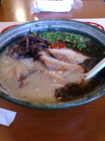 「博多とんこつ 黒の匠肉多め」@博多とんこつらーめん 天匠の写真