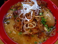 「赤虎+味玉（800円+クーポン0円）」@影虎の写真