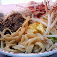 「ラーメン ￥650（ヤサイ、ニンニク、唐辛子）」@ラーメン二郎 高田馬場店の写真