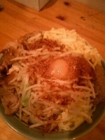 「あえ麺 魚粉・チーズ」@えぼし麺 菜良の写真