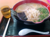 「にんたまラーメンW（麺ダブル）」@ゆにろーず 花島店の写真