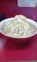 「小ラーメン（麺硬め・アブラ・カラメ） [700円]」@ラーメン二郎 京急川崎店の写真