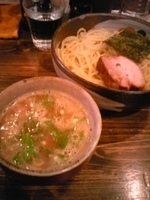 「つけめん（あつもり）大盛り￥750円+￥100円」@中華そば 椿の写真