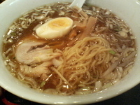 「ラーメンセットB（ラーメンと半炒飯）」@中華料理 龍門の写真