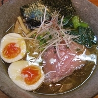 「塩ラーメン700円+味玉100円」@麺や 福一の写真