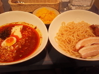 「濃厚カレーつけ麺(790円)+大盛(50円)+チーズ(100円)」@Stomyの写真