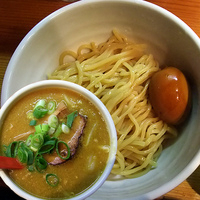 「カレーつけめん+味玉」@武将の写真