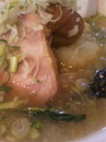 「みぞれラーメン750円+メンマ50円=800円」@がんこやラーメン金賞堂の写真