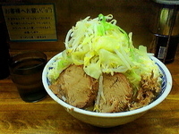 「小ラーメン（ニンニク）」@ラーメン二郎 新小金井街道店の写真