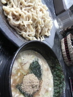 「つけ麺（太麺・大）」@つけ麺 中華そば 渕の写真