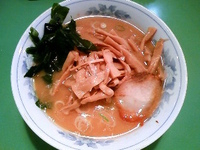「ラーメン並+メンマ」@万楽の写真