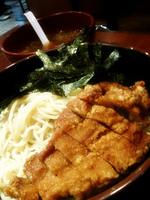 「ざる排骨麺 中 880円」@万世麺店 新宿西口店の写真