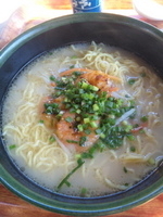 「海老入り白湯麺」@China Voyagerの写真