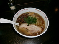 「煮干醤油ラーメン（850円）」@麺や Bar 渦の写真
