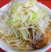 「小ラーメン（野菜+ニンニクトッピング）」@ラーメン二郎 小岩店の写真
