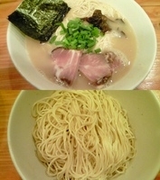 「博多そば+替え玉」@濃菜麺 井の庄の写真