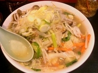 「野菜ラーメン塩 大盛」@ちりちりラーメン 風鈴屋の写真