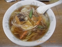 「サンマーメン+餃子」@ラーメンショップ 蓮華の写真