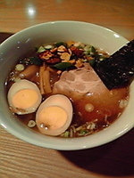 「限定 特撰醤油らーめん」@麺工房 山久の写真