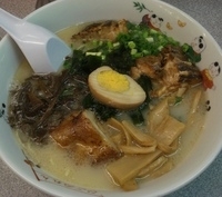 「ぱーこーめん、ライス」@肥後のれん 本店の写真