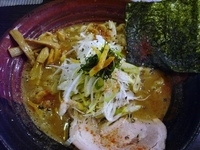 「メガ豚煮干しらーめん（700円）」@らーめん 福たけ 桜木本店の写真