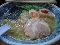 「塩ラーメン 大盛り（700円）」@らーめん しおの風 本店の写真