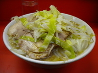 「小ラーメン 600円（ヤサイ・ニンニク・カラメ）」@ラーメン二郎 三田本店の写真