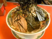 「大盛り油そば（￥900）+ネギ（￥200）」@幸来の写真