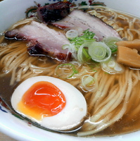 「煮干らーめん・大盛 ￥800」@煮干鰮らーめん 圓の写真