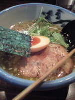 「塩ラーメン」@AFURI 恵比寿の写真