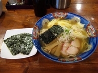 「特製ワンタン麺（ミックス）+のり」@八雲の写真