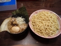 「特製つけ麺（ガッツリ）（あつもり）+中盛（クーポン）」@濃厚中華そば・つけ麺 なおじの写真