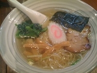 「塩そば（650円）」@らーめん 汐そば屋の写真