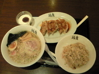 「塩らーめん（600円）」@担々麺と焼売 福龍 ららぽーと柏の葉店の写真