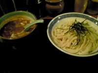 「つけ麺（魚介こってり）（中盛）（650円）」@麺屋 律の写真