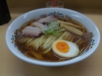 「昔ながらのらーめん（大盛）」@煮干鰮らーめん 圓の写真