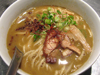 「グリーンカレーソバ@850」@BASSANOVAの写真