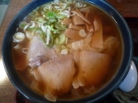 「ワンタンメン（700円）」@ワンタンメンの満月 酒田本店の写真