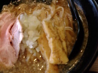 「煮干そば 中盛 650円」@立教通りのにぼきゅうの写真