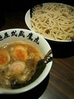 「つけ麺（大盛）+味玉」@麺屋武蔵 鷹虎の写真