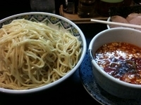 「からいつけめん（大盛り）」@中華そば 多賀野の写真