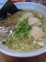 「塩らーめん由布姫（鶏系）」@麺屋信玄の写真