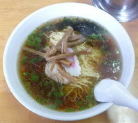 「ラーメン（400円）」@らーめんハウス すいけんの写真