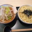 味噌カレーつけ麺（2玉・野菜大盛）