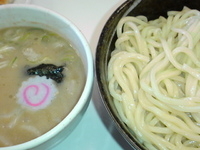 「土日限定 豚骨つけめん+中盛り+餃子」@らーめん・つけめん 満帆 太田本店の写真