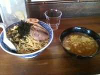 「特製つけ麺」@らーめん がんちゃの写真