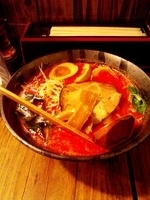 「鉄火麺+味玉」@北海道らーめん 初代 宮前平の写真