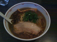 「醤油煮干らぁめん（850円）」@麺や Bar 渦の写真